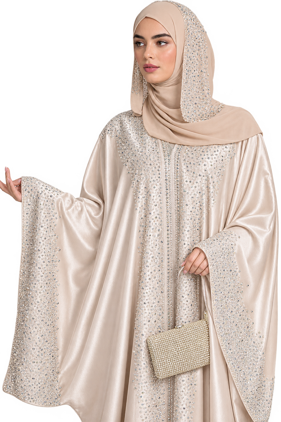 Stone & Embellished Abaya